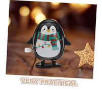 HANABASS 6pcs Wind-up Penguin Clockwork Walking Figures for Christmas Party Favors Portable Desktop Novelty Interactive Fun Bath and Travel