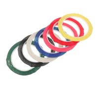 HANABASS 7 Rolls Violin Fingerboard Tapes Multi-color Fretboard Stickers for Violins and Cellos Beginner Finger Position Guide Tape with Protective Adhesive for Accurate Note Placement