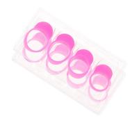 HANABASS 8 pcs Finger Picks for Steel Tongue Drum Portable Percussion Instrument Finger Sleeves with Box Durable Silicone Covers for Sound for Beginners Professionals