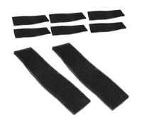 HANABASS 8pcs Aquarium Filter Foam Sponges Replacement Media Pads for Fish Tank Filtration Fit for Freshwater Tanks High-efficiency Purification with Quiet Operation