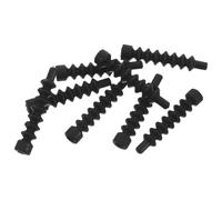 HANABASS 8pcs Bike Brake Cable Protector Sleeve Rubber Dust Proof Cover for Mountain and Road Bicycle Brake Lines Cycling Cable Housing Shield