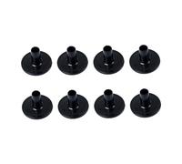 HANABASS 8pcs Cymbal Stand Sleeve Set with Flange Base Durable Drum Cymbal Accessories for Percussion Drum Kit Ensures Proper Positioning Height Practical Replacement Parts