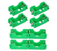 HANABASS 8Pcs D Battery Holder Case for School Electricity Teaching Storage Box for Series Parallel Circuit Experiments Useful Educational Battery Organizer