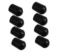 HANABASS 8pcs Double Bass Leg Bracket Bass Endpin Rubber Stoppers for Cello Floor Protector Non-slip Accessories for Comfortable Playing