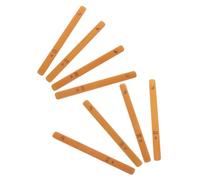 HANABASS 8pcs I Ching Divination Bamboo Stick Fortune Telling Chinese Divination Sticks Buddhist Practice Game Buddhist Rod Yellow