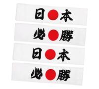 HANABASS 8pcs Japanese Ninja Print Samurai Headbands for Men Authentic Sushi Chef Bandana Versatile Karate and Cooking Accessories Reusable Japanese Themed Headwraps for Arts Training