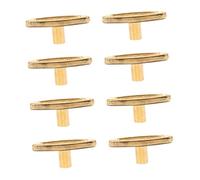 HANABASS 8pcs Music Box Winding Key Replacement DIY Mechanical Movement Parts Metal Spring for Jewelry Box Snow Globe Clockwork