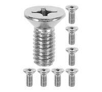 HANABASS 8Pcs Stainless Steel Brake Disc Retaining Screws 93600-06014-0H Brake Rotor Fasteners Compatible with Honda Car
