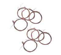 HANABASS 8sets Colorful Guitar Strings for Acoustic Classical Guitar Steel Wire Strings Replacement Kit for Practice and Performance