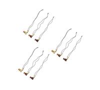 HANABASS 9 Pcs Mini African Drum Pendant Necklaces Handmade Percussion Charms Bohemian Style Jewelry for Adults Musical Party Favors