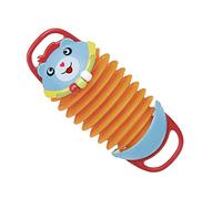 HANABASS Accordion Early Learning Musical Instrument for Portable and Fun Design Improves Cognitive Skills Musical Talent for Boys and Orange Blue