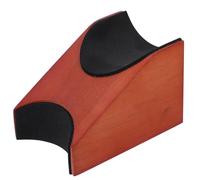 HANABASS Acoustic Guitar Neck Rest Brick Red Sturdy Guitar Neck Cradle Pillow Portable String Instrument Support