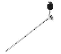 HANABASS Adjustable Drum Clamp with Metal and Felt Construction Silver Cymbal Arm Extension for Drum Kit Featuring Rust Resistance and Thickened Materials