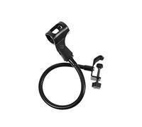HANABASS Adjustable Flexible Microphone Rack Gooseneck Microphone Arm Stand with Detachable Phone Clip Heavy Base for Voice-over Gaming Recording and Home Office Use