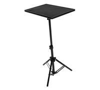 HANABASS Adjustable Folding Projector Stand for Laptop and Projector Space-Saving Shelf Holder Tripod Design for Home Office and Classroom Display