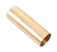 HANABASS Adjustable Metal Guitar Slide for Acoustic Electric Bass Guitars Lightweight Brass Slide Ring for Smooth Sound Portable for Beginners and Professionals