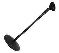 HANABASS Adjustable Microphone Stand Gaming Stand Microphone Music Microphone Arm Stand for Telescoping Mic Stand with Pop Filter Mic Stand Boom Adjustable Angle Mic Clip Stands Metal Black