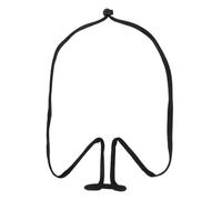 HANABASS Adjustable Neck Microphone Holder Portable Mic Rack for Performers Lightweight and Practical Design Easy Installation for Musicians and Practice