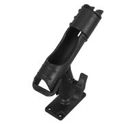 HANABASS Adjustable Rotating Fishing Rod Holder Base Multifunctional Mount Stand for Boat Car Kayak Canoe Anglers Lightweight Portable Fishing Pole Bracket