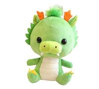 HANABASS Adorable Dragon Plush Doll Cute Sitting Dragon Stuffed Animal present for Birthdays Year Home Decor Bring Joy and Cuteness to Any Space