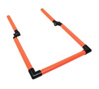 HANABASS Agility Training Hurdle for PVC Durable Jump and Speed Enhancement Equipment for Football Soccer Basketball Athletic Conditioning