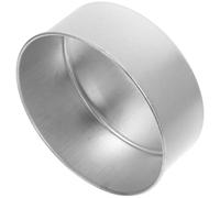 HANABASS Alcohol Tank Fire Extinguishing Cap, Candle Snuffer Cover, Universal Steel Silver for Home and On-the-go Use