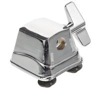 HANABASS Alloy Drum Mount Bracket Adjustable Floor Tom Leg Clamp Silver Drum Kit Accessories for Percussion Instruments