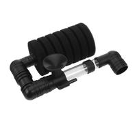 HANABASS Aquarium Sponge Filter with Single Head Design for Freshwater Tank, Quiet Operation Biological Filter, Submersible Plastic and Sponge Material Suitable for Bedrooms and Studies