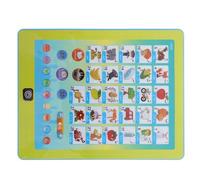 HANABASS Arabic Language Learning Machine for Interactive Touchscreen Educational with Sound Books Portable Alphabet Learning Pad for Preschool Sensory Development