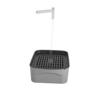 HANABASS Automatic Bird Bathtub for Parrots Multi-species Shower Bathing Tub Ergonomic Design for Lovebirds Cockatiels Budgerigars Easy to Install Cage Accessory