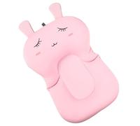 HANABASS Baby Bath Cushion and Toddler Bathtub Mat for Infants, Princess Pink Floating Bath Pad Soft Mesh Fabric, Supportive Infant Shower Cushion Suitable for Newborn Bathing