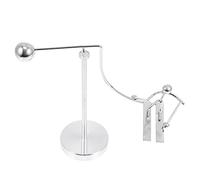 HANABASS Balancing Skiing Man Tumbler Fun Perpetual Motion Desk Ornament for Office School Alloy Balance Figure for Ski Lovers Stress Relief