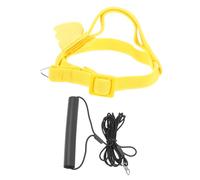 HANABASS Bird Fly Training Leash Lightweight Bird Harness Leash for Parrots Yellow Color Random Handle Style for Outdoor Flying and Training