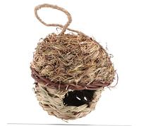 HANABASS Bird House Rattan Bird Nest Home Decoration Scene Creative Birds Shelter Long-lasting