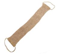 HANABASS Body Scrub Brush Long Loofah Back Scrubber with Handle Natural Jute Fibers Deep Exfoliation Removes Dead Skin Cells for Men Women Shower Bathing