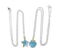 HANABASS Boho Seashell Pendant Necklace for Couples Korean Literary Style Summer Jewelry Shell Accessory Romantic Beach Vacation Versatile Holiday Necklace