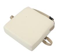 HANABASS Booster Seat Cushion for Dining Chair, Breathable Mesh Height Increasing Pad 3.14" with Adjustable Straps and Safety Buckle, 13.2X12.8 Inch High Chair Padding for Home and