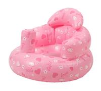 HANABASS Boy Girl Chair Inflatable Boy Girl Seat PVC Soft Seat Back Support Bath Shower Stool Sitting-up for and