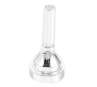 HANABASS Brass Cornet Mouthpiece Beginners Metal Construction Smooth Edges for Easy Playing Cornet Accessory for Practice and Performance