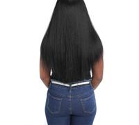 HANABASS Breathable Black Corn Beard Bouffant Wig for Women with Curly Hair Shape Lasts Longer, Realistic Synthetic Afro Hair Extensions Comfortable to Wear