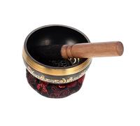 HANABASS Buddha Sound Bowl for Meditation Singing Bowl Wood Rod for Yoga and Sessions at Home Decoration Random Color
