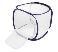 HANABASS Butterfly Habitat Cage Pop Up Insect Mesh Terrarium for Caterpillar Study and Outdoor Exploration Encourages Interest Nature and Learning Random Color