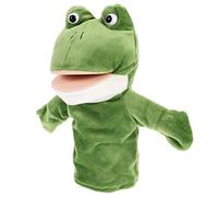 HANABASS Cartoon Animal Hand Puppet for Working Mouth Soft Plush for Storytelling Interactive Early Education Lightweight and Gentle Texture for Parties and Classroom Use