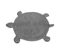 HANABASS Cast Iron Turtle Stepping Stone with Slip Resistant Surface for Outdoor Garden Pathway Durable Decorative and Patio Landscaping Statue Weatherproof Turtle Ornament for Safe Walking