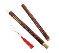 HANABASS Chinese Bamboo Flute Traditional Flute for Boys and Girls Adults C-tuning Authentic Chinese Music Instrument for Beginner Learning and Performance