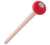 HANABASS Chinese Gong Mallet Traditional Percussion Tool Large Gong Hammer Wooden Handle and Rubber Tip