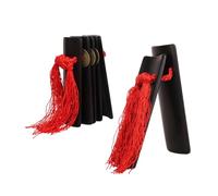 HANABASS Chinese Kuaiban Bamboo Percussion Instrument Set Beginner Allegro for Smooth Surface Portable Design Enhance Public Speaking Skills for Boys