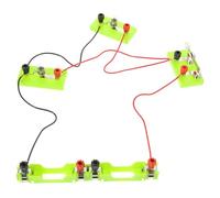 HANABASS Circuit Experiment Equipment Battery Holder for Laboratory Physics Teaching Device Educational Science Kit for Junior Students and Explore Basic Electrics Knowledge