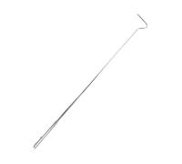 HANABASS Collapsible Extendable Stainless Steel Snake Hook Portable Safe Snake Grabber for Herpetology Wildlife Management and Outdoor Reptile Handling