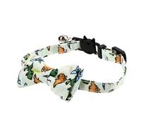 HANABASS Colorful Cat Collar Bell Adjustable PET Neck Chain for Kittens Funky Design for Parties and Festivals